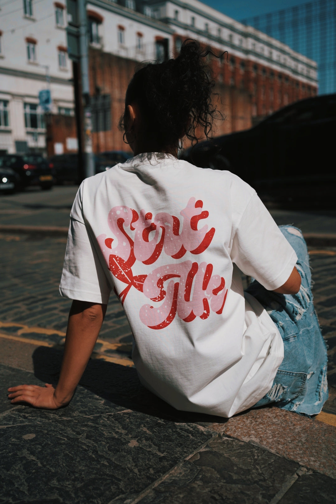 Unisex Cherry T-Shirt - White