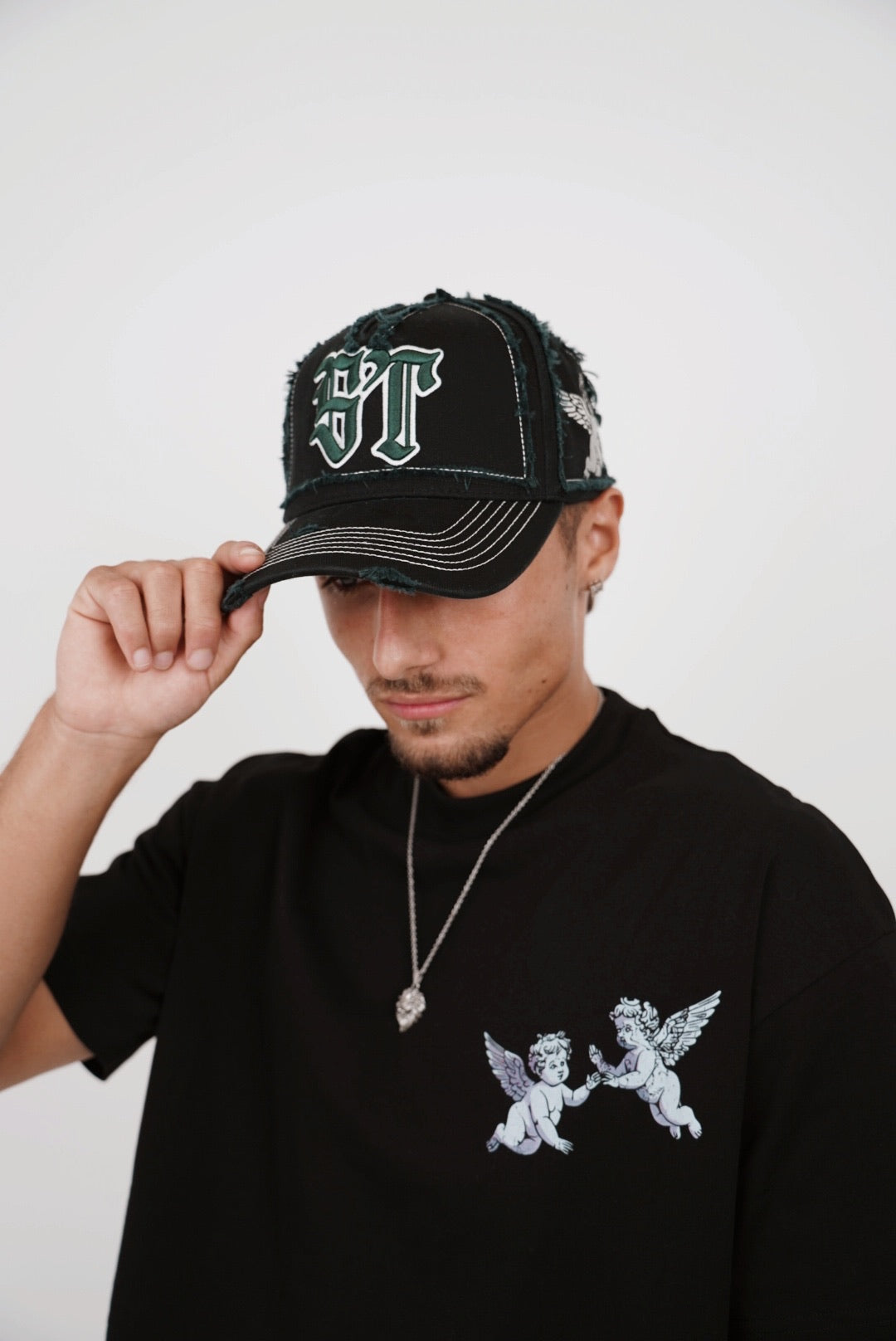 STRT TLK Distressed A-Frame Cap