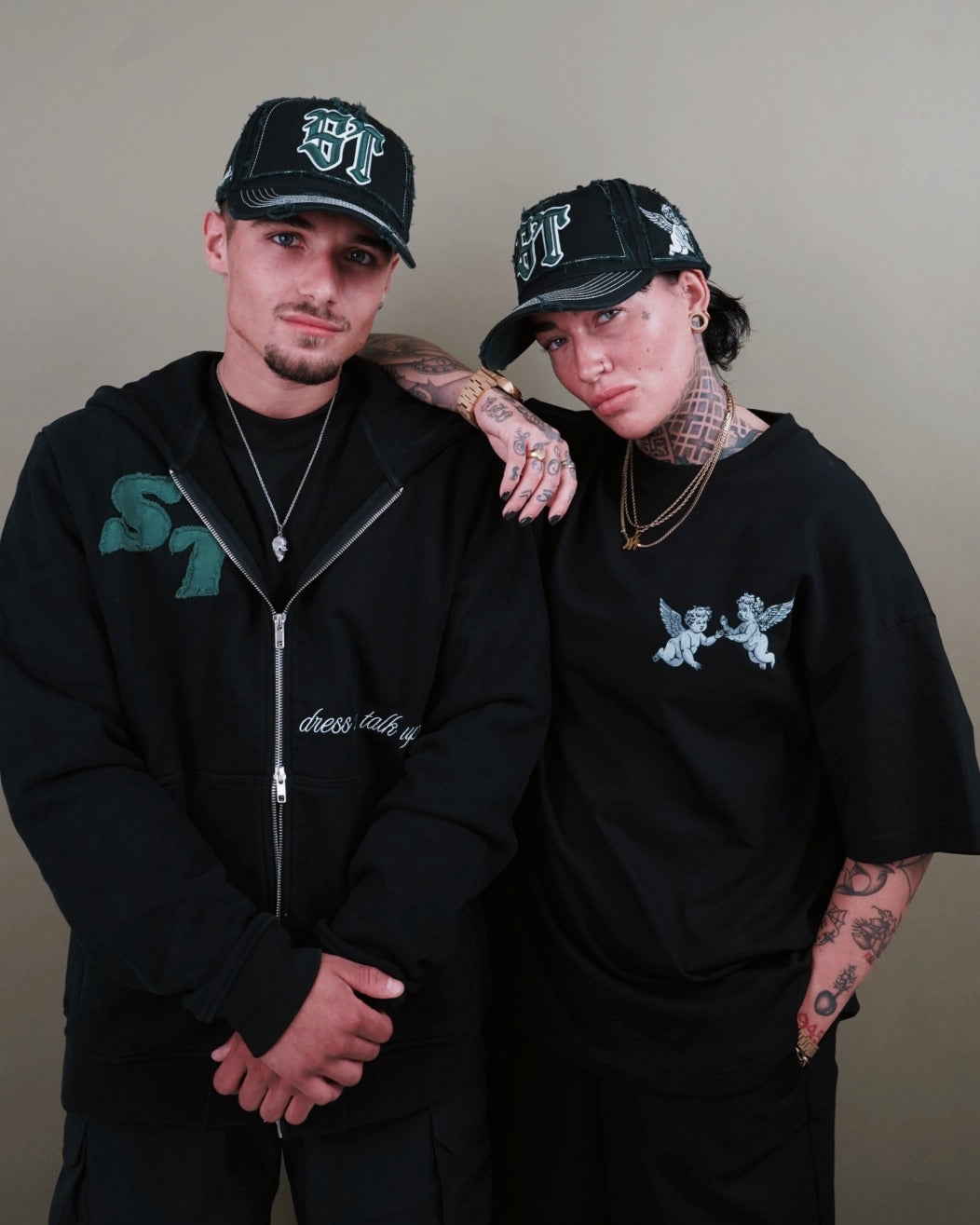 STRT TLK Distressed A-Frame Cap