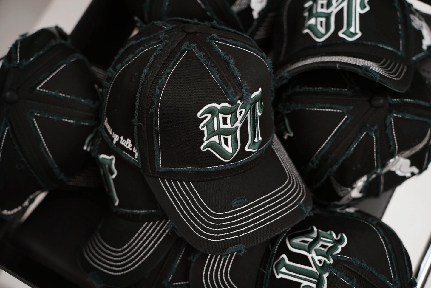 STRT TLK Distressed A-Frame Cap