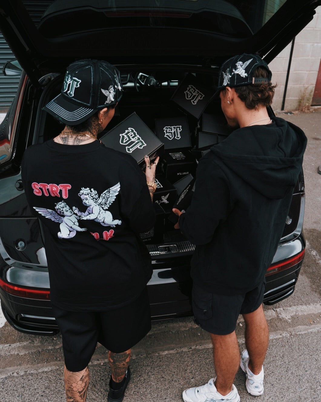 STRT TLK Distressed A-Frame Cap